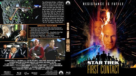 Star Trek: First Contact - Movie Blu-Ray Custom Covers - StarTrekVIII ...