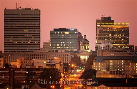 Downtown Columbia at Night | Columbia SC Photographers Travis Bell ...