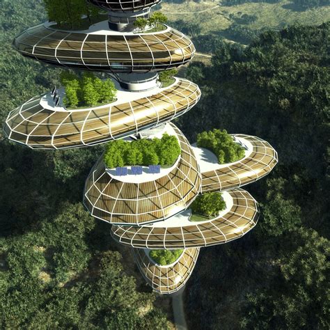 forest-future-city | Futuristic architecture, Green architecture ...