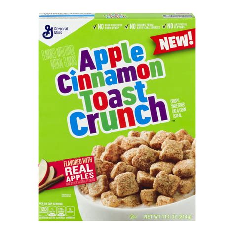 Apple Cinnamon Toast Crunch Breakfast Cereal, 11.1 oz - Walmart.com ...