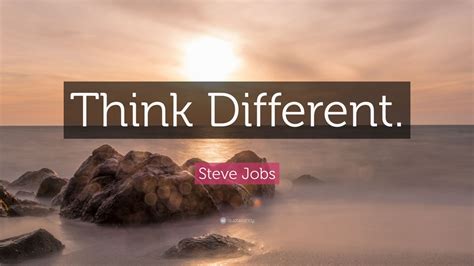 Steve Jobs Quote: “Think Different.” (21 wallpapers) - Quotefancy