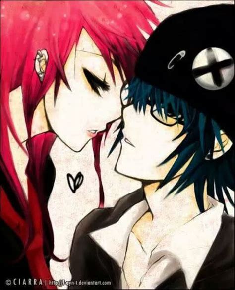 Cute Emo Anime Couples HD phone wallpaper | Pxfuel