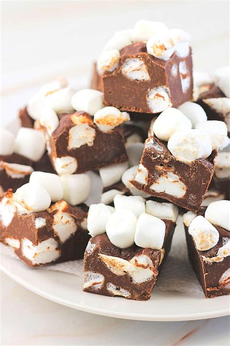 Quick and Easy Chocolate Marshmallow Fudge • Now Cook This!