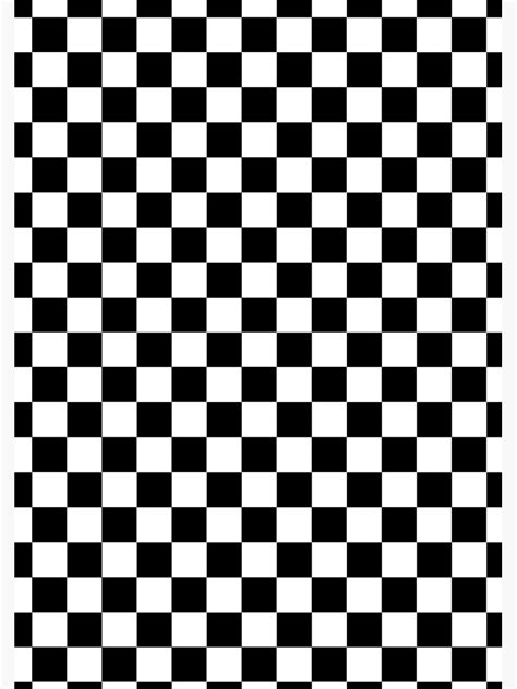 "Black Checkered Pattern" Spiral Notebook by derpfudge | Redbubble