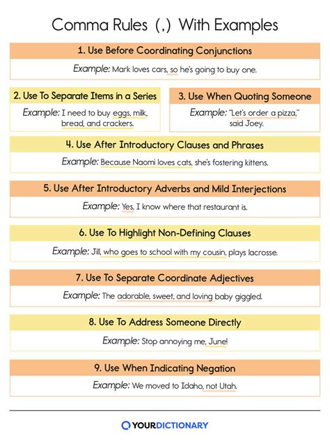 What Is a Comma? A Guide To Comma Rules & Usage with Examples ...