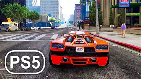 GTA 5 PS5 Gameplay Car Chase 4K ULTRA HD - Grand Theft Auto 5 - YouTube