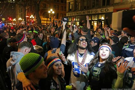 Fans celebrate Seahawks victory in Super Bowl (Video) - Puget Sound ...