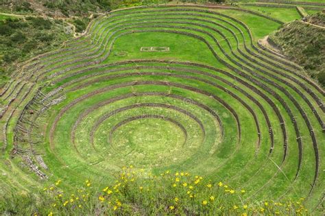 Moray, Cusco, Peru stock photo. Image of irrigation, andes - 26487782