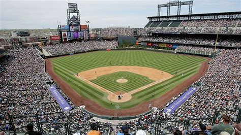 Coors Field Seating Chart, Pictures, Directions, and History - Colorado ...