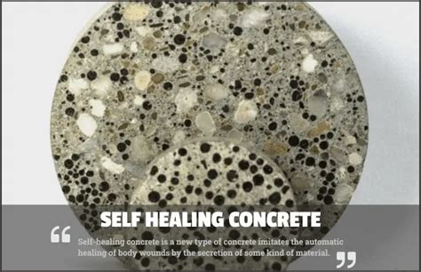 Self Healing Concrete: Application, Advantages and Disadvantages