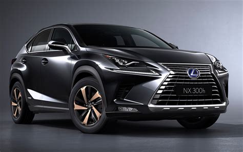 Download wallpapers Lexus NX, 2018, 4k, tuning NX300h, black crossover ...