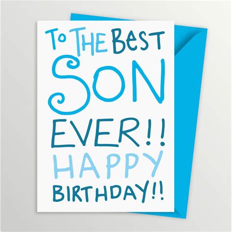 10 Hilarious Free Printable Birthday Cards Son