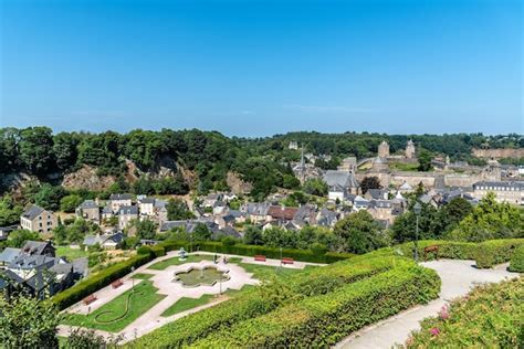 Premium Photo | The medieval castle in the town of fougeres