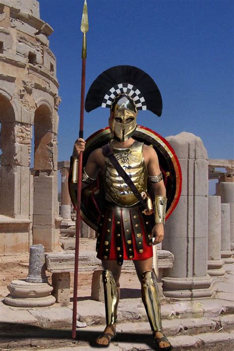 Spartan Hoplite with Armor | Greek soldier, Spartan warrior, Ancient ...