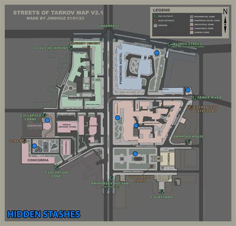 Tarkov: Guide to Streets of Tarkov Map 2023 - Exits, Loot & Keys