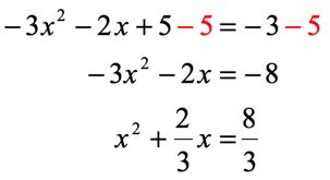 Completing the Square (More Examples) | ChiliMath