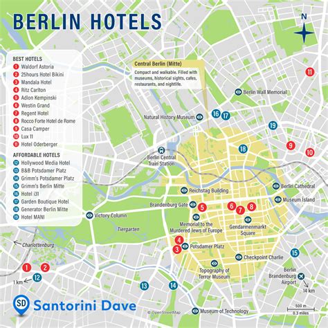 BERLIN HOTEL MAP - Best Areas, Neighborhoods, & Places to Stay