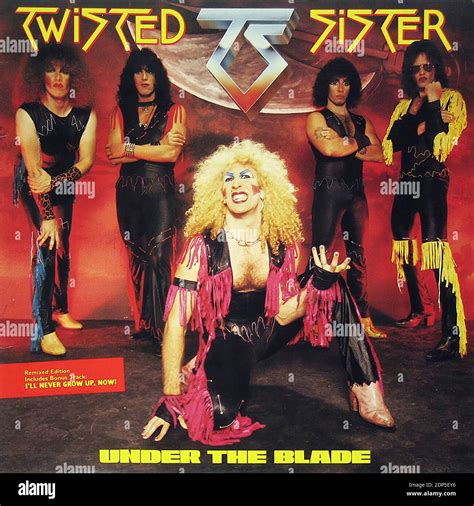 TWISTED SISTER Under The Blade Canada - Vintage Vinyl Record Cover ...