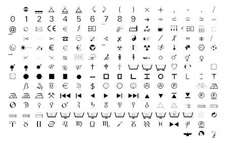 10 free and useful Dingbats fonts | Dingbat fonts, Fonts, Typography