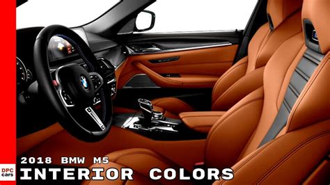 2018 BMW M5 Interior Colors - YouTube