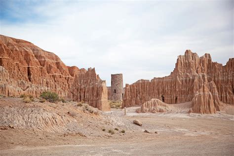 Cathedral Gorge State Park in Lincoln County Nevada