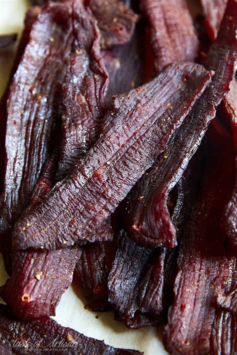 How to Make Beef Jerky in the Oven - Taste of Artisan