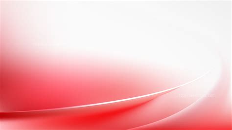 Abstract Glowing Red and White Wave Background Design