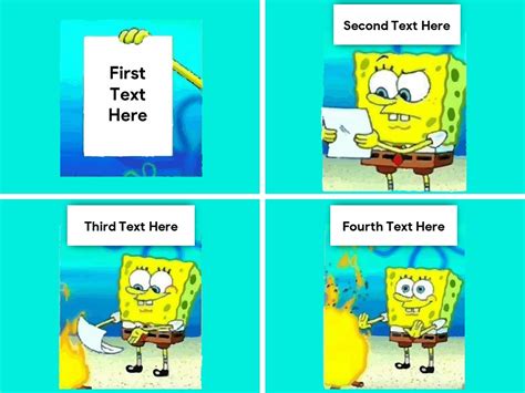 Free Spongebob Meme Template PowerPoint and Google Slides