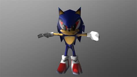 Sonic Chronicles: The Dark Brotherhood - Sonic - 3D model by ...