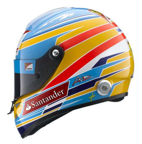 Fernando Alonso's 2012 F1 Helmet replica up for grabs