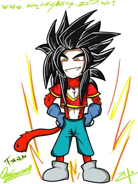 Pan Super Saiyan 4 by DONGEROUS1000 on DeviantArt