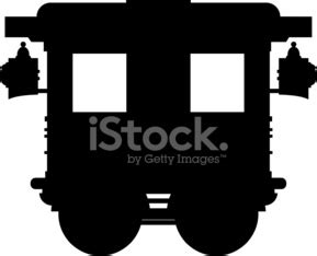 Train Carriage In Silhouette Stock Vector | Royalty-Free | FreeImages