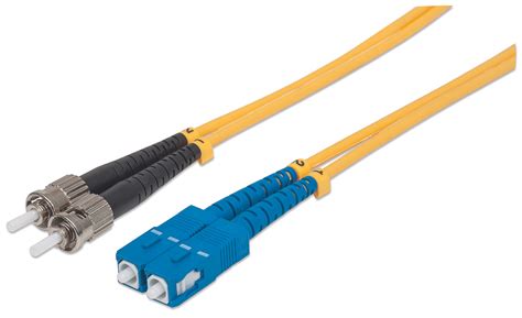 Intellinet Fiber Optic Patch Cable, Duplex, Single-Mode (751308)