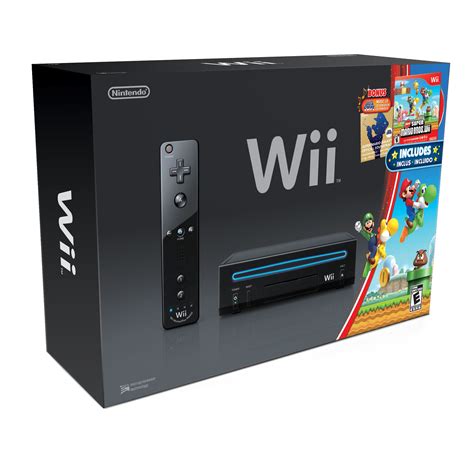 Nintendo Wii bundle with New Super Mario Bros.™ Wii game and Exclusive ...