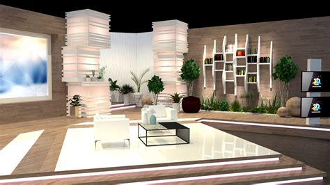 rethought Ellen show set design :: Behance