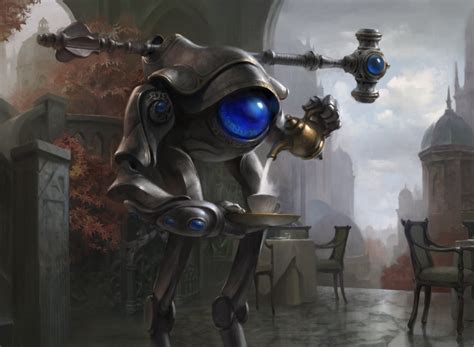 MTGNexus - Dovin's Automaton Art by Adam Paquette