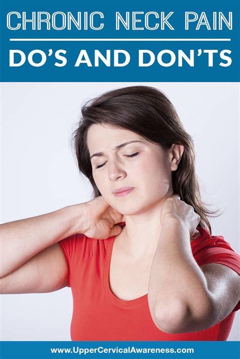 Chronic neck pain do’s and don’ts – Artofit