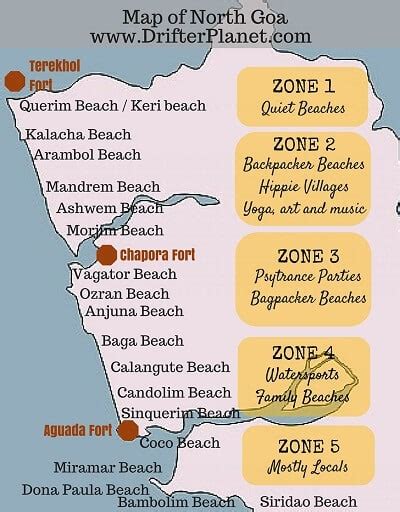 North Goa Beaches and Beyond (+ Map) - Everything You Need to Know ...