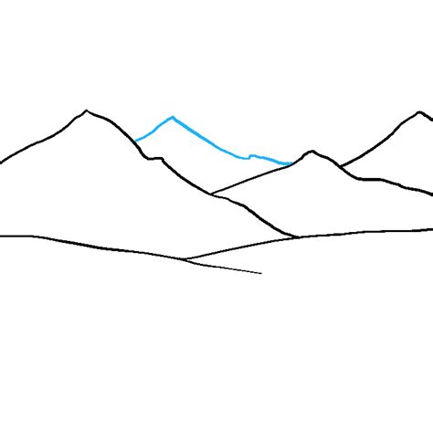 How to Draw Mountains - Really Easy Drawing Tutorial