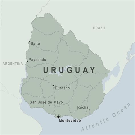 Uruguay Map / Uruguay / Tripadvisor has 634,142 reviews of uruguay ...