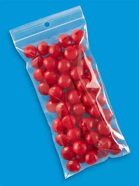 Reclosable Polypropylene Bags - 2 Mil, 3 x 6" S-22849 - Uline