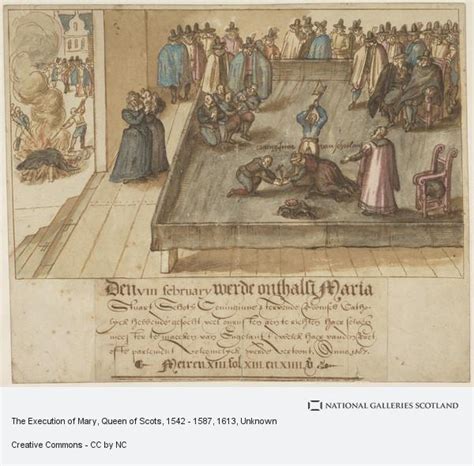 The Execution of Mary, Queen of Scots, 1542 - 1587 | National Galleries ...