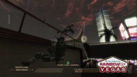 Tom Clancy's Rainbow Six: Vegas Xbox 360 Feature-Commentary - Downtown ...