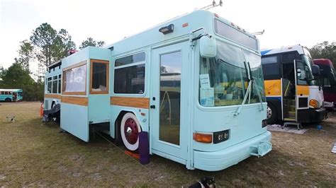 Tour This Amazing Bus Camper Conversion Complete With Dual Slide-Outs