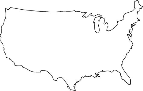 Geography Blog Outline Maps United States - Blank Map Of The pertaining ...