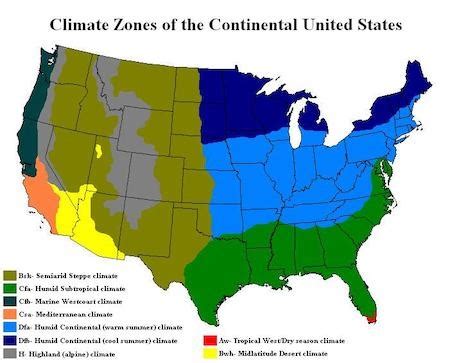 Koppen Climate Classification System, Zones & Map - Lesson | Study.com