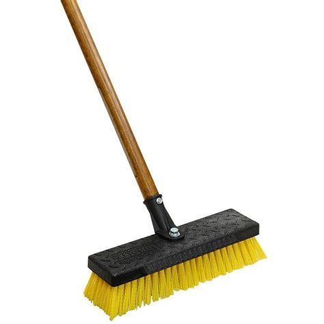 Quickie Professional 12 in. Wide Heavy-Duty Deck Scrub Brush-266ZQK ...