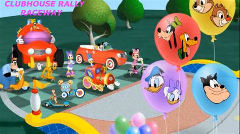 Clubhouse Rally Raceway the Mickey Mouse Clubhouse Fun Games - YouTube