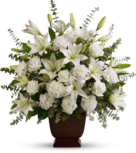 Honor a Life with Funeral Floor Bouquets & Baskets | Teleflora ...