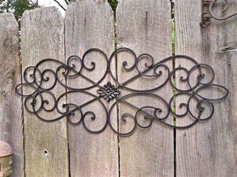 The 15 Best Collection of Wrought Iron Garden Wall Art